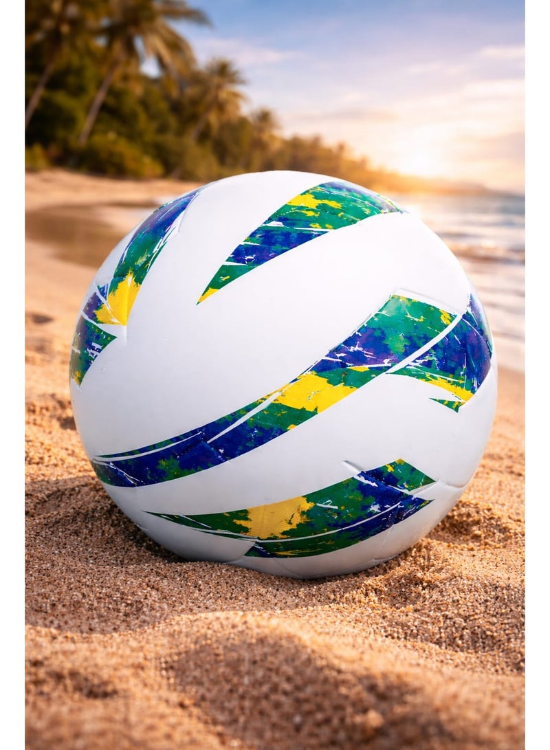 Ghana Football Size 5 Official Soccer Ball – Durable Material – Multi-Design & Colors - Image 1